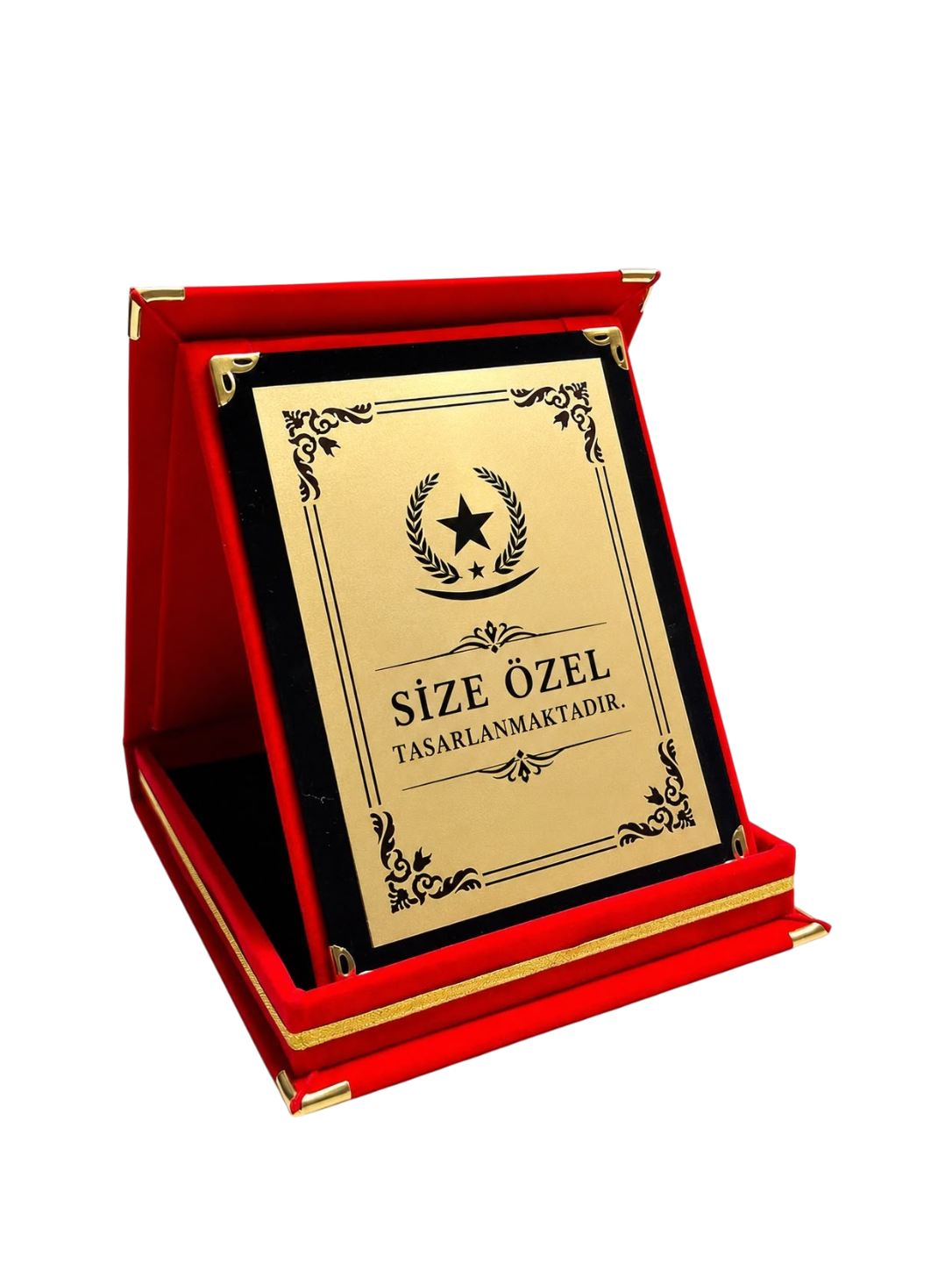 kırmızı albüm plaket12x16 Kırmızı albüm Plaket 12x16 - Görsel 1