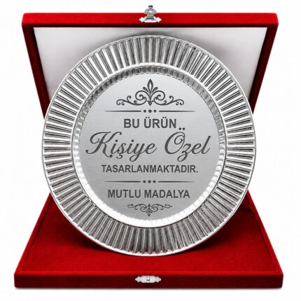Tabak Plaket TP3 - Gümüş