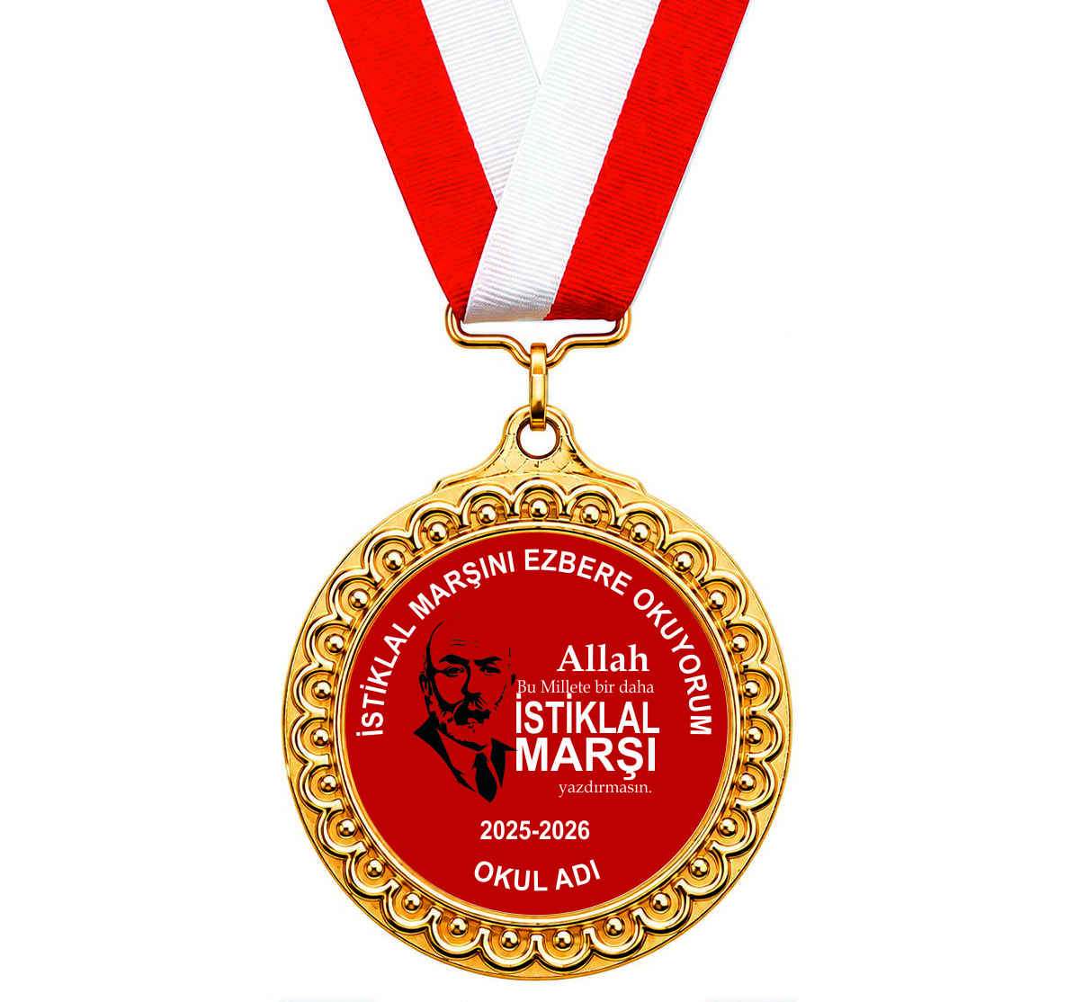 istiklal marşı madalyası im4 İstiklal Marşı Madalyası İMM4 - Görsel 1