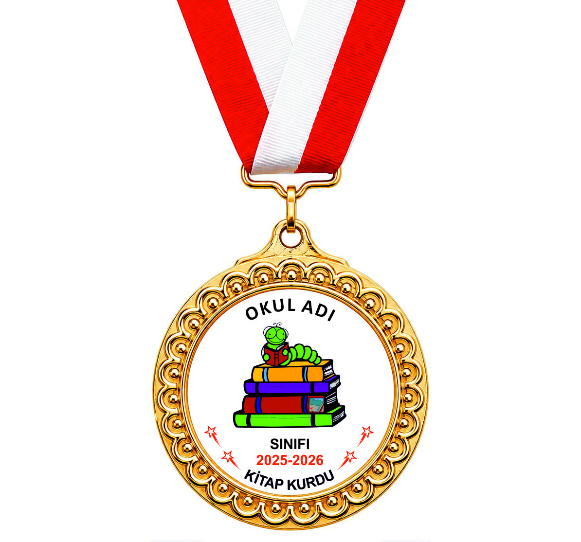 kitap kurdu madalyası kkm4 Kitap Okuma Madalyası KKM4 - Görsel 1