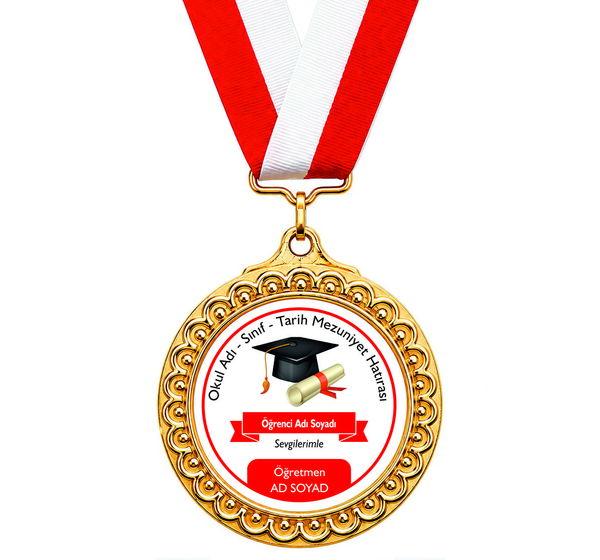 mezuniyet madalyası mm1 Mezuniyet Madalyası MM1 - Görsel 1