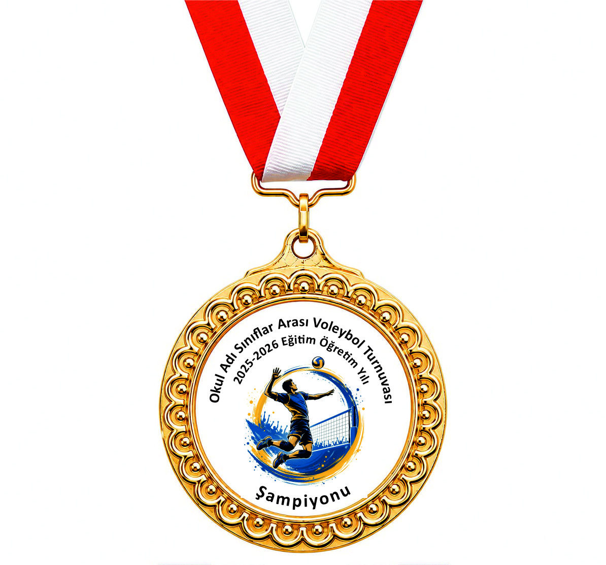 voleybol madalyası vm1 Voleybol Turnuvası Madalyası VM1 - Görsel 1